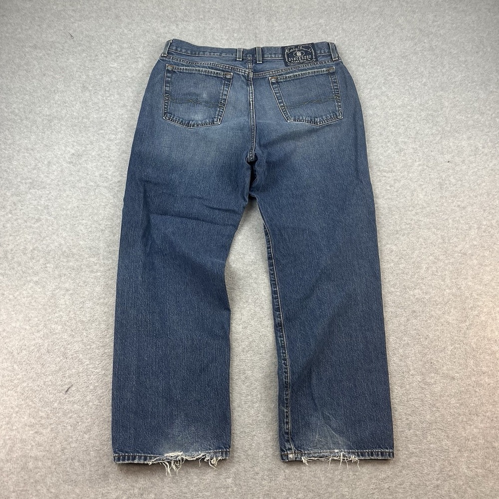 LUCKY BRAND DUNGAREES Jeans Men's 36x30 y2k 2000s Wash Relaxed Grunge Distressed